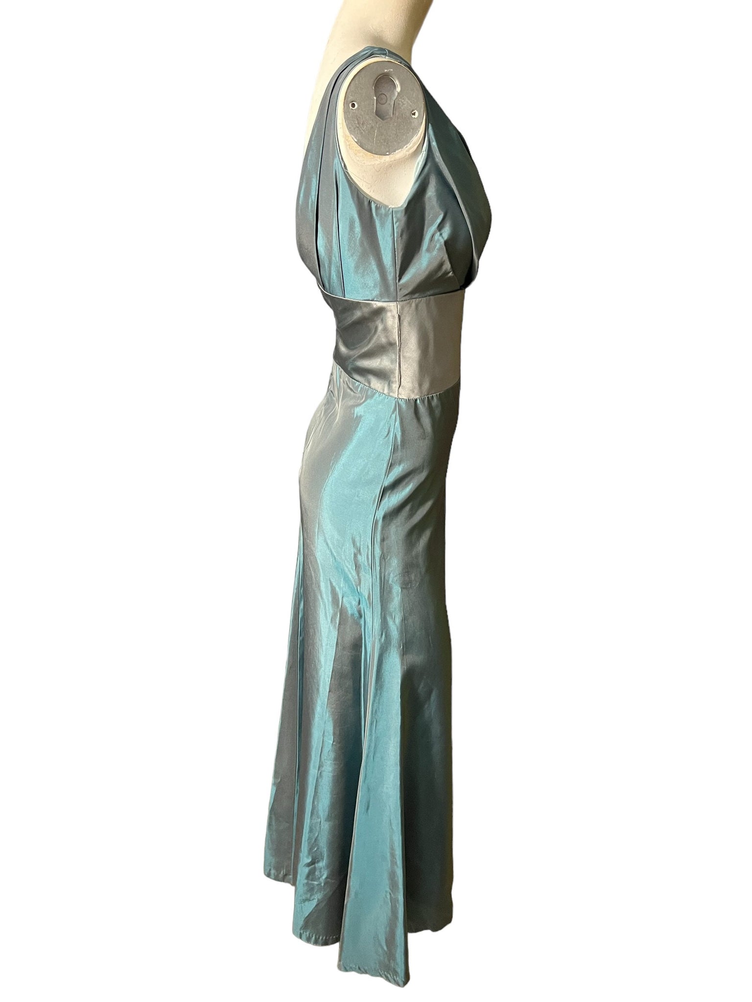 Vintage 60’s blue formal dress S Jim Hjelm