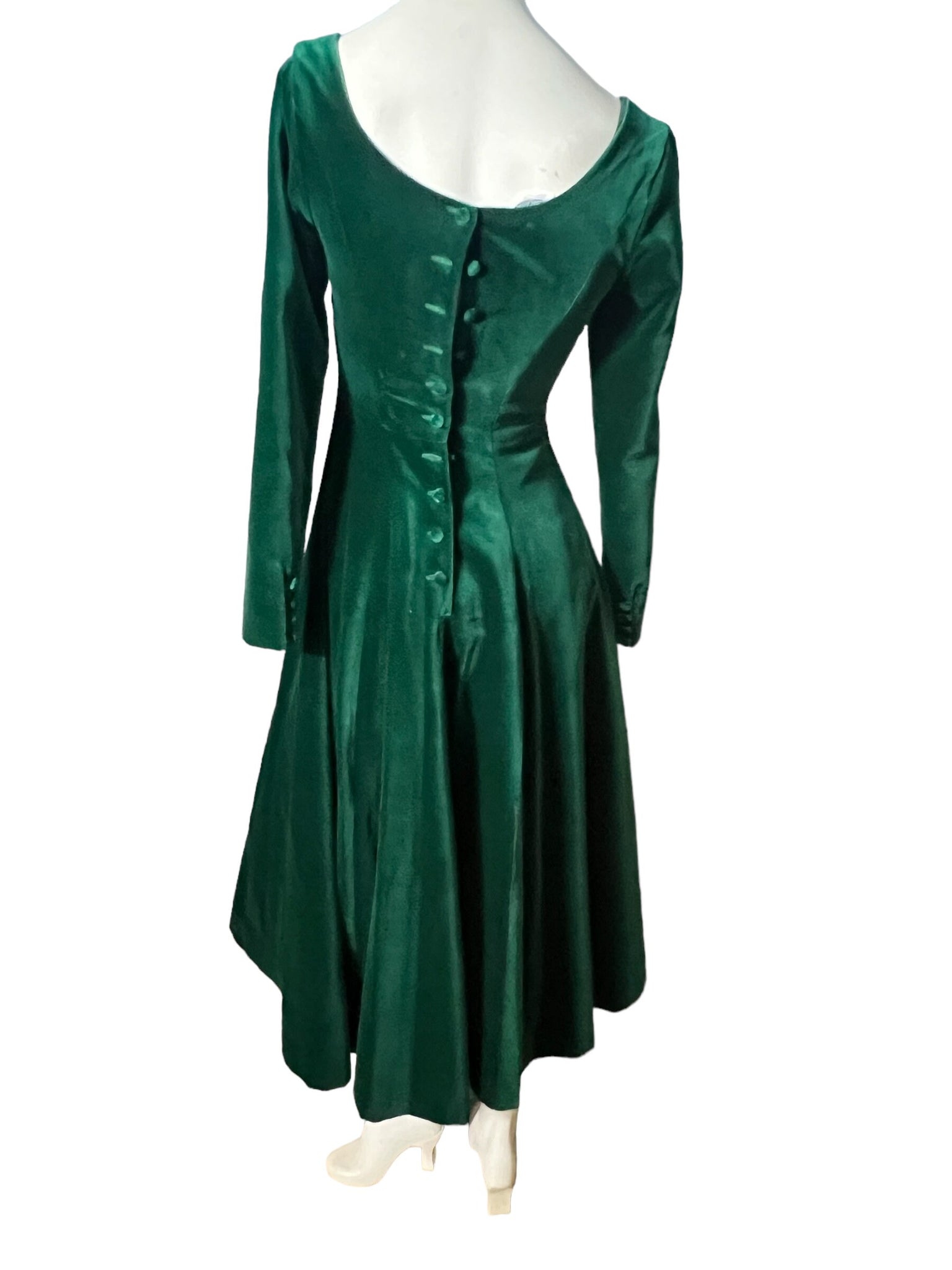 Vintage 80’s green Laura Ashley dress 6