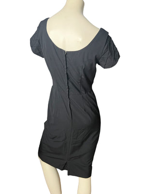 Vintage 60’s Genevieve black dress M