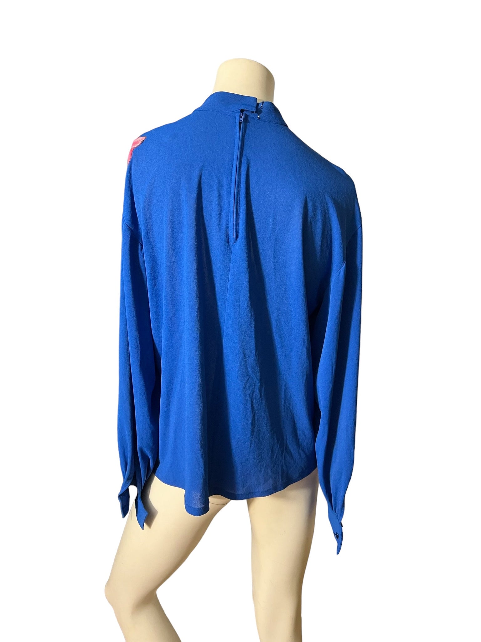 Vintage 80’s hand painted blouse L