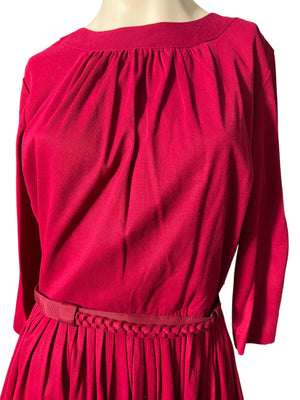 Vintage 60's pink day dress M