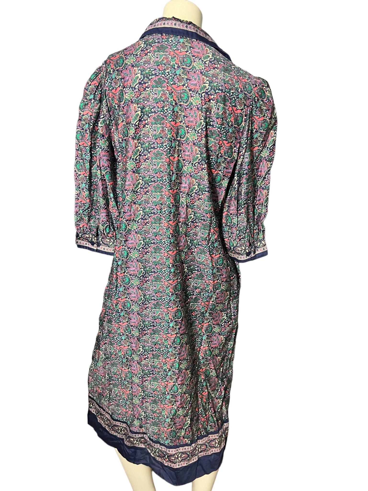 Vintage volup floral dress Matti of Lynne L XL