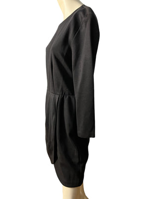 Vintage 80's black dress L 14P My Michelle