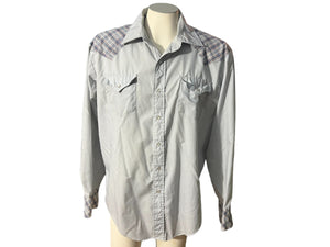 Vintage 70’s western shirt XL Double S