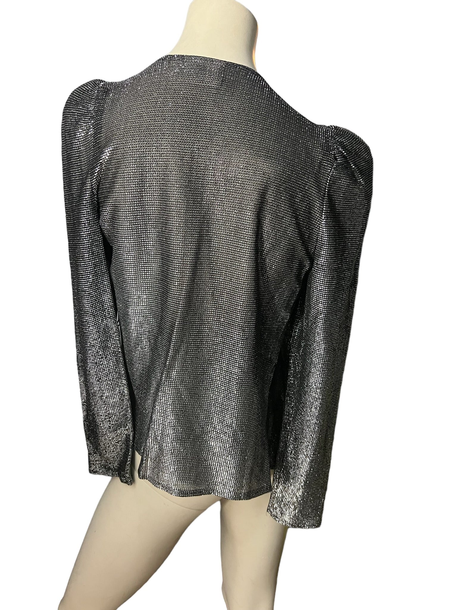 Vintage 70's metallic jacket S Surf and Turf