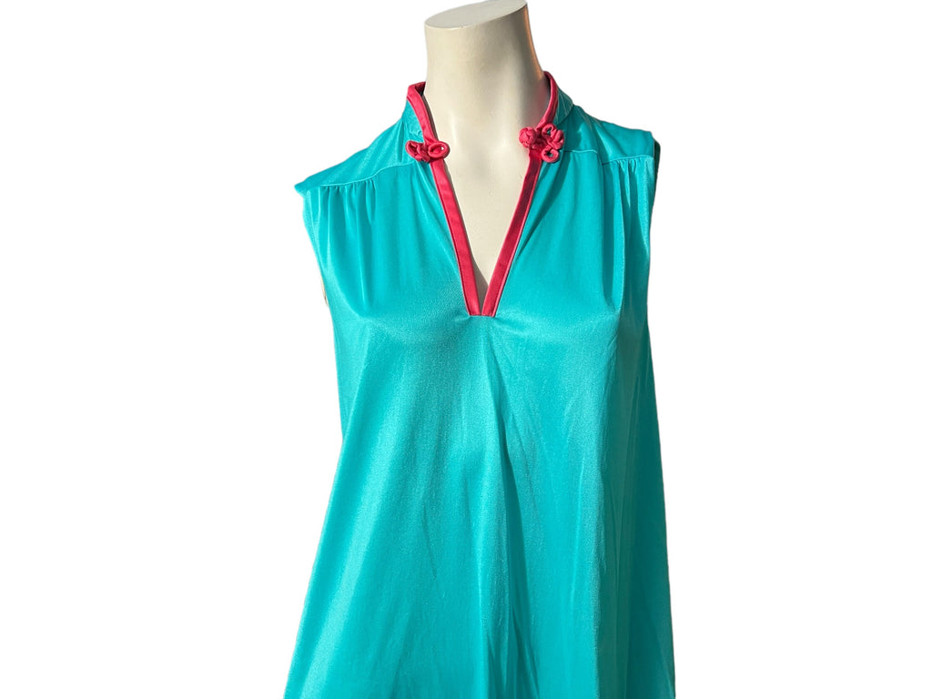 Vintage blue nightgown M Vassarette
