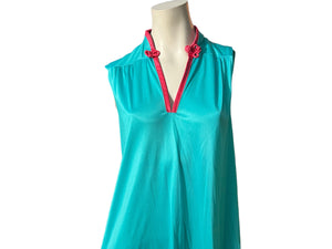 Vintage blue nightgown M Vassarette