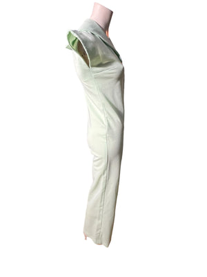 Vintage 70's mint green bellbottom jumpsuit S M