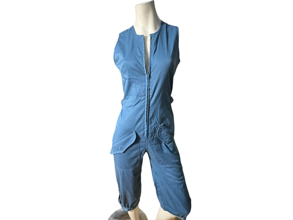 Vintage 70’s blue jumpsuit S M Sportif