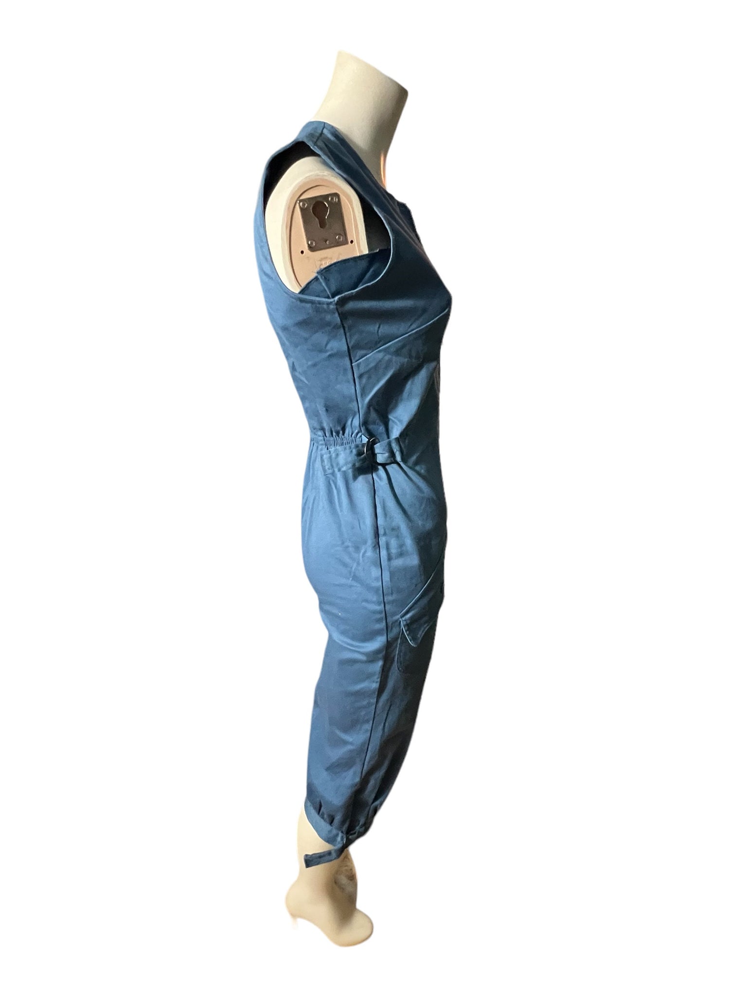 Vintage 70’s blue jumpsuit S M Sportif
