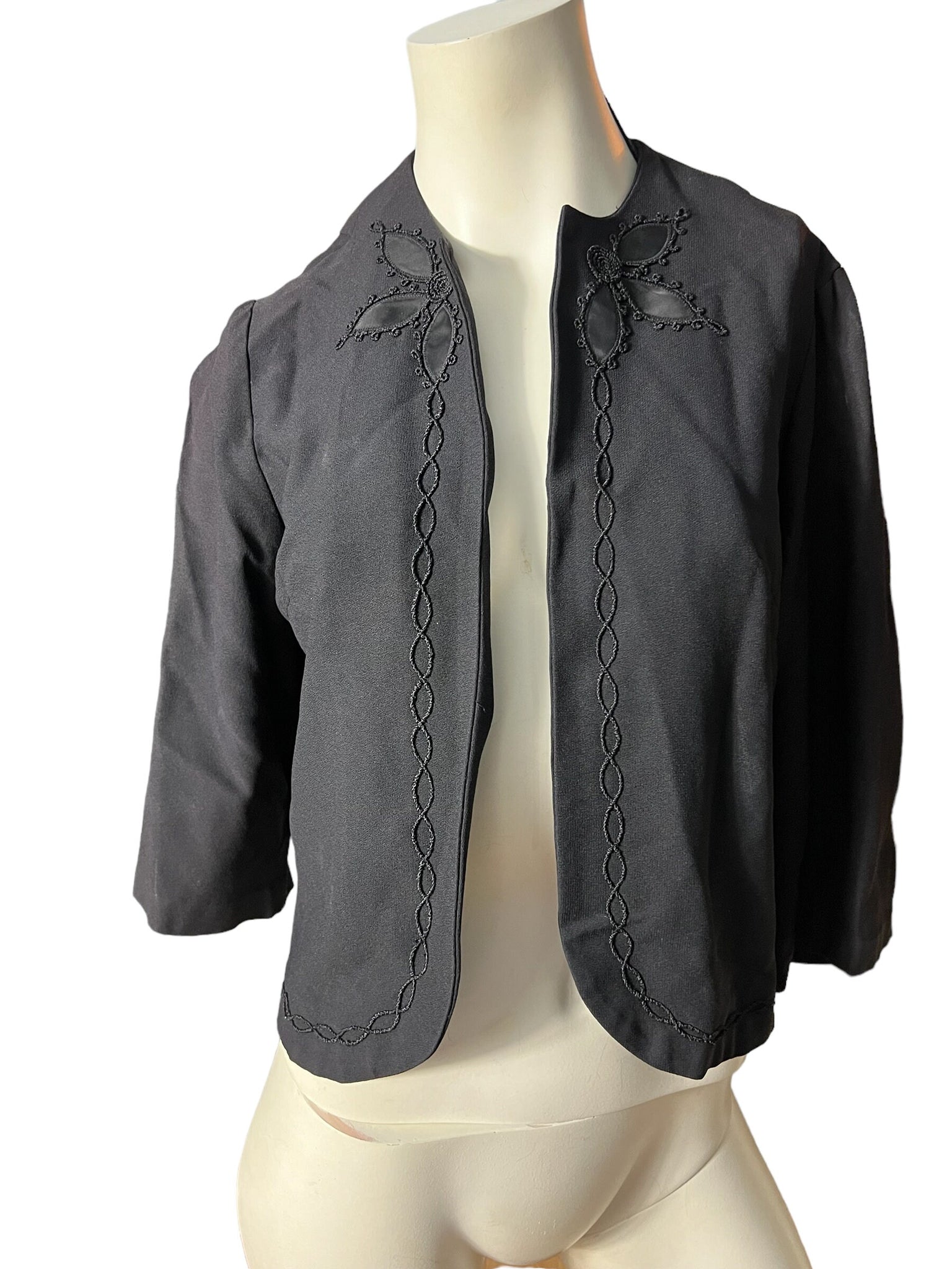 Vintage 50's short cut out jacket S M