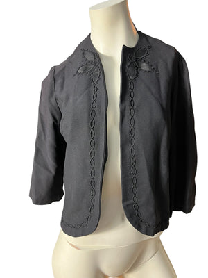 Vintage 50's short cut out jacket S M