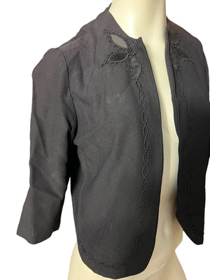 Vintage 50's short cut out jacket S M