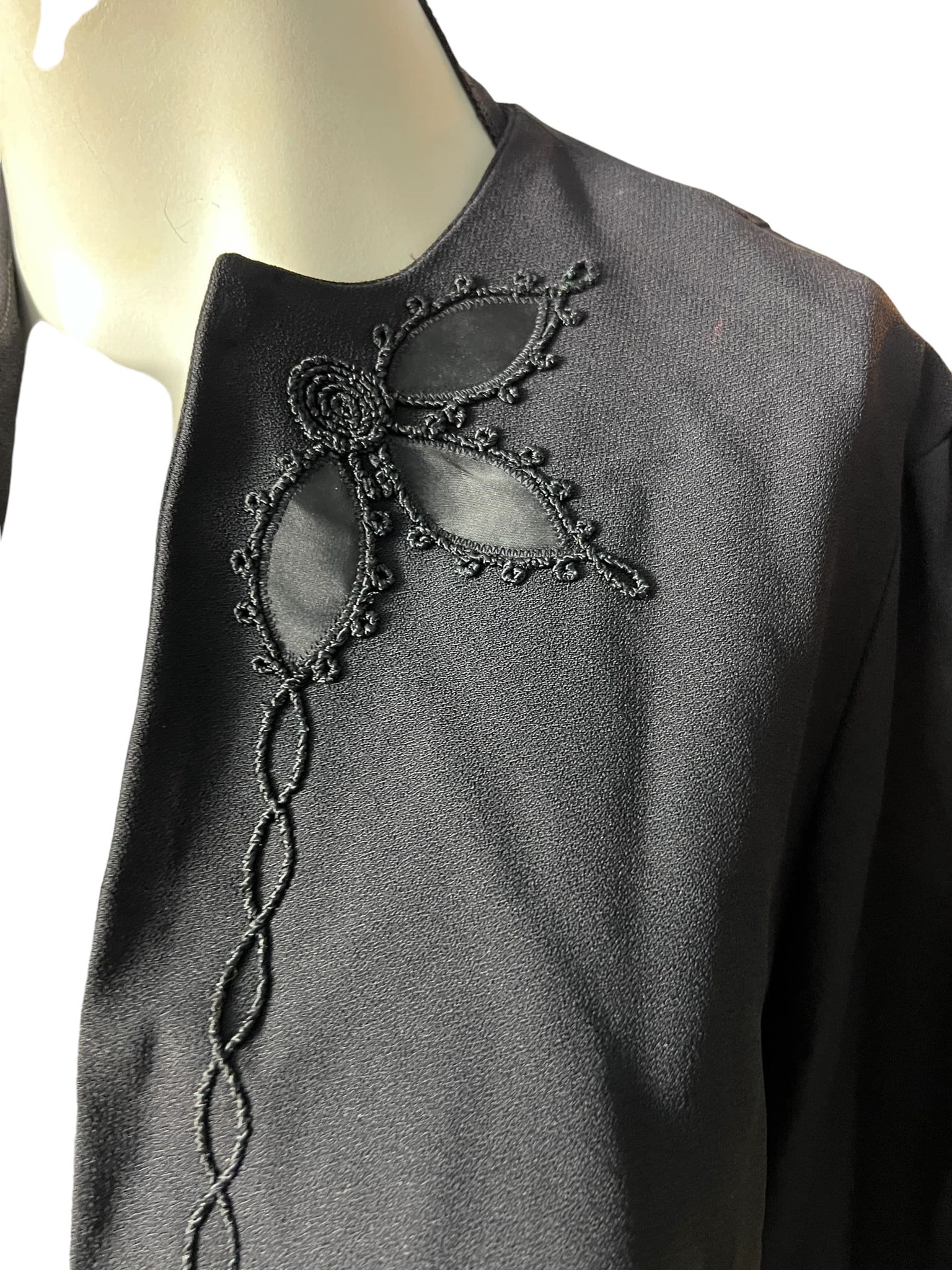 Vintage 50's short cut out jacket S M