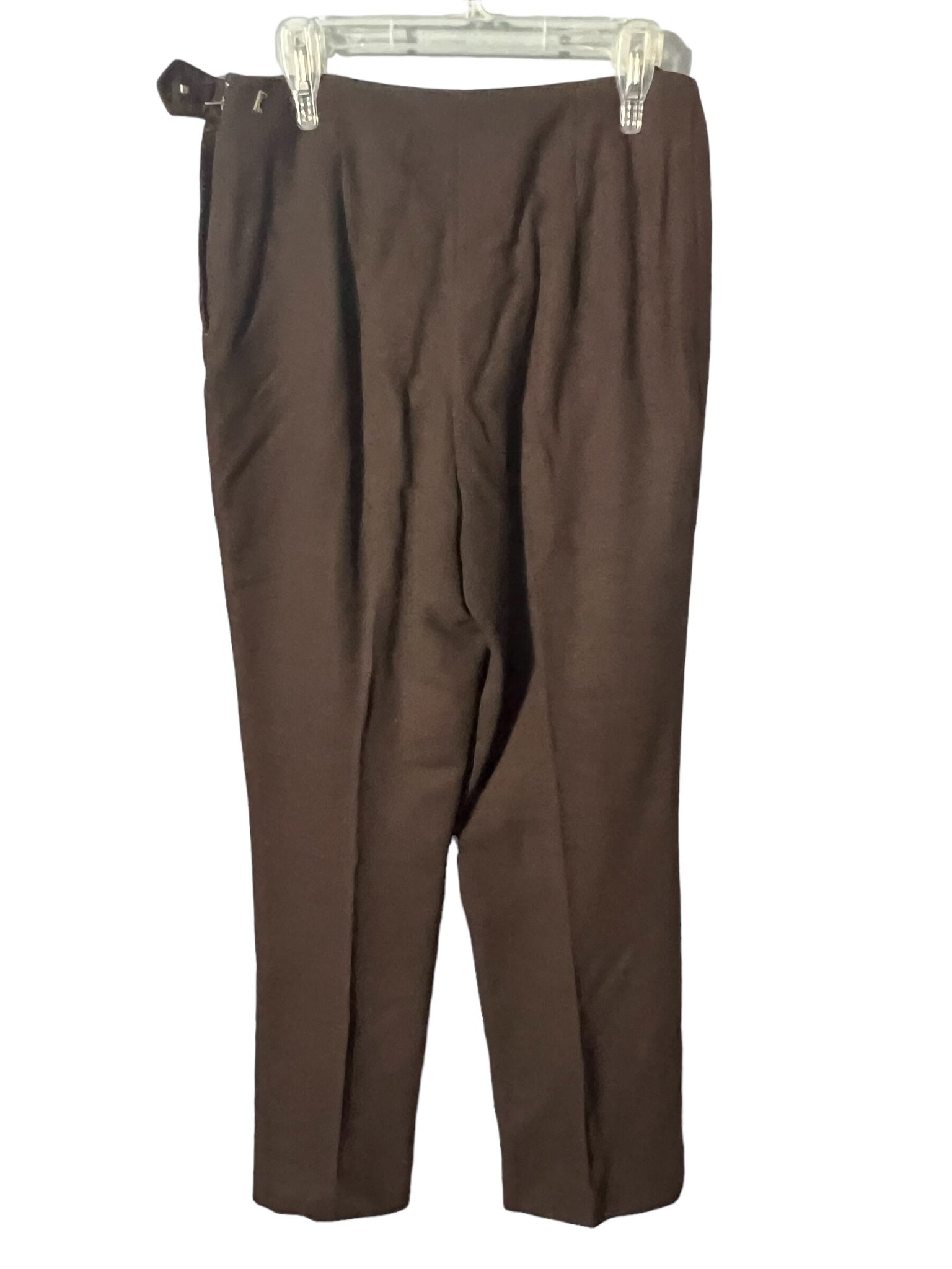 Vintage brown Evan Picone wool western pants 10 S