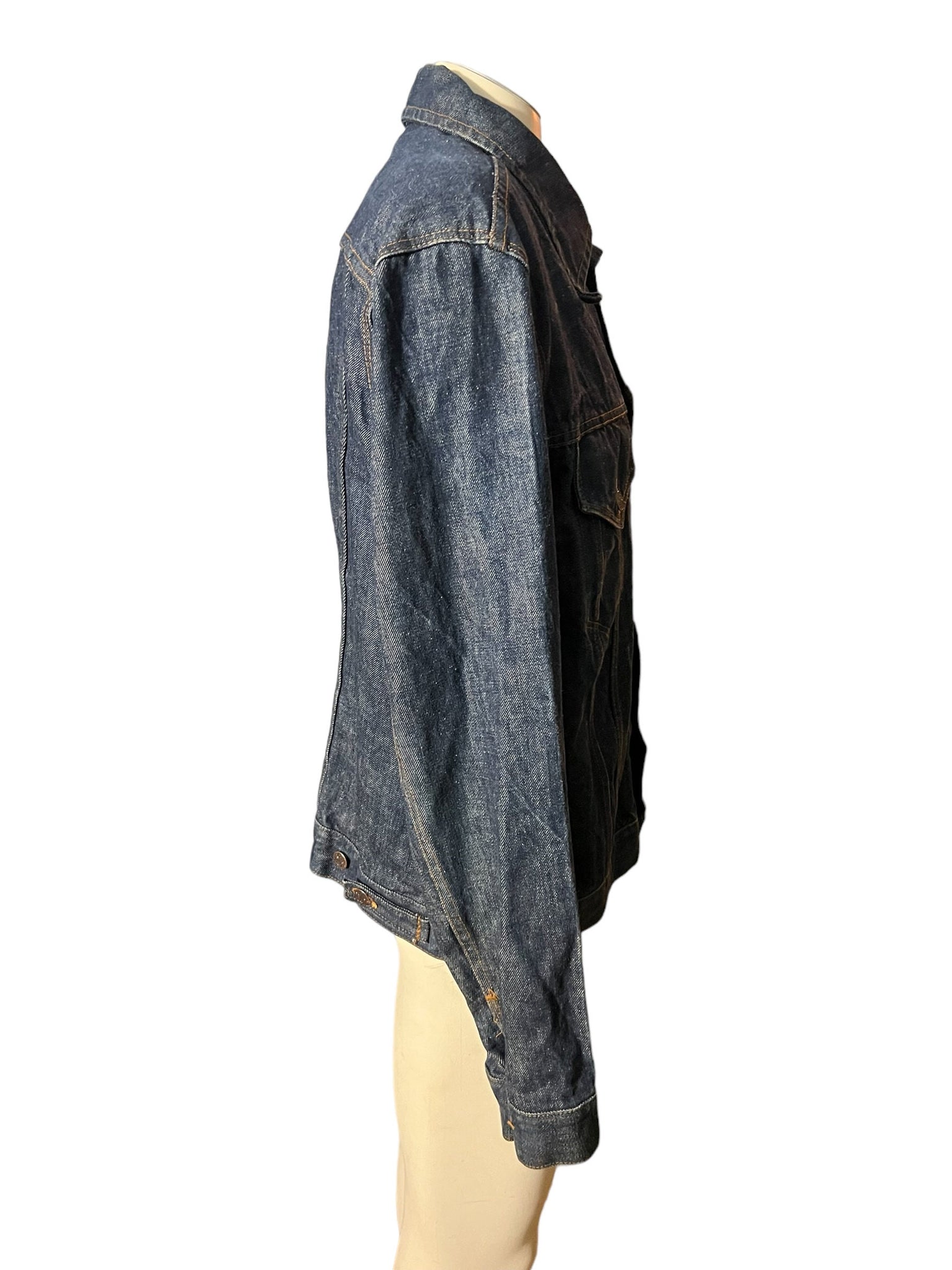Vintage 70's Jean Jacket XL Sears Jean Joint