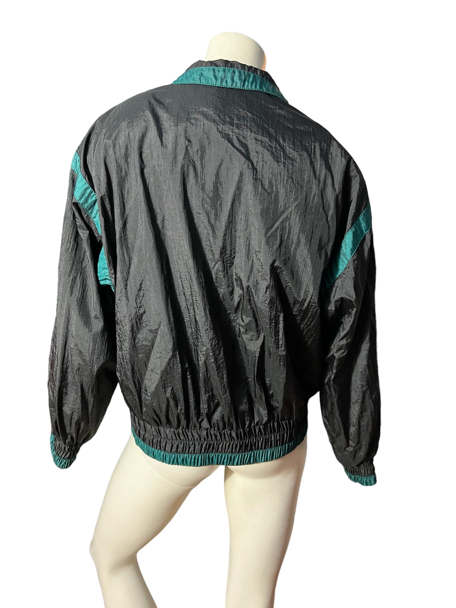 Vintage 80’s track suit jacket PM River Edge