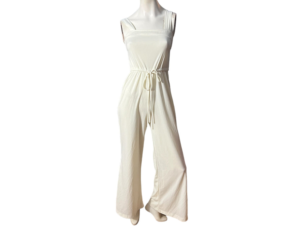 Vintage 70's bellbottom jumpsuit w/ jacket M
