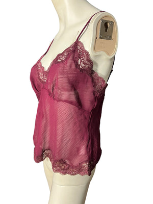 Vintage maroon camisole M Delicates