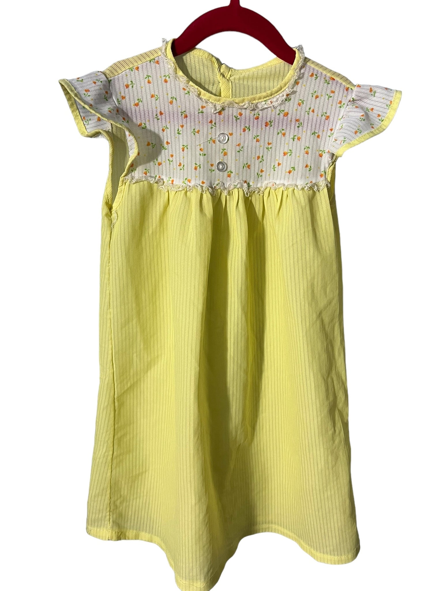 Vintage 70's kids nightgown 3 T