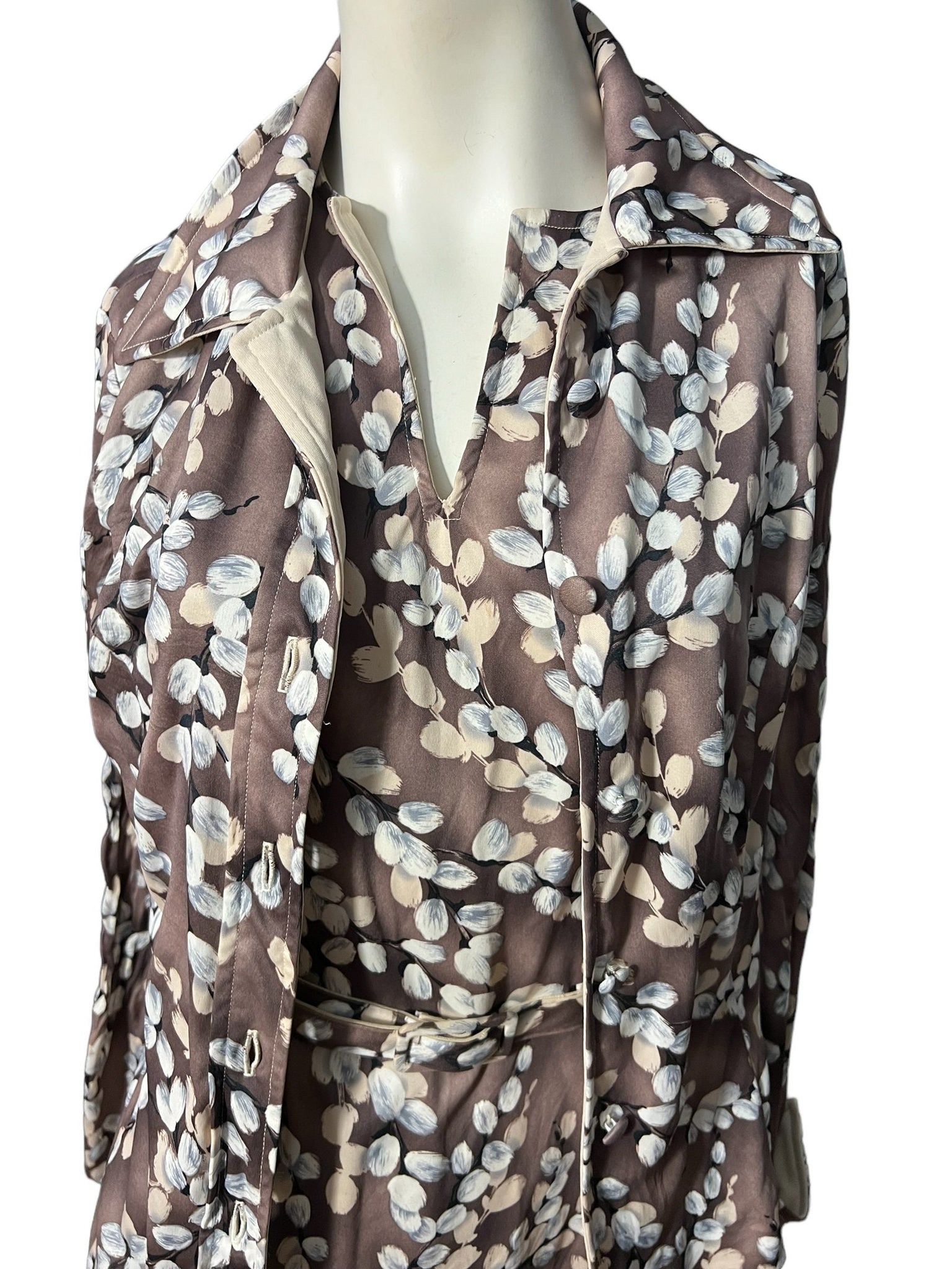 Vintage 70's dress & top M L Hal Ferman