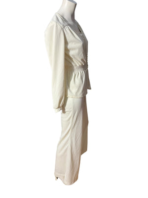 Vintage 70's bellbottom jumpsuit w/ jacket M