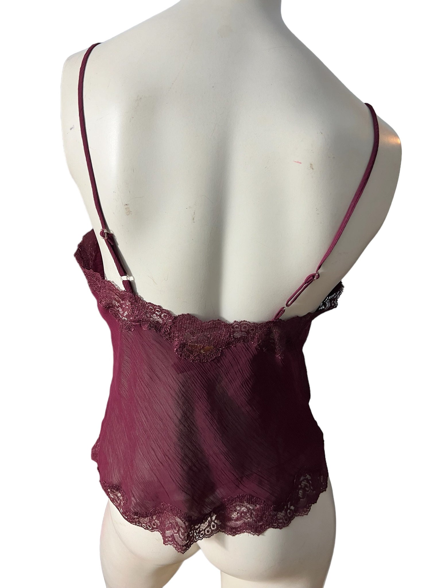 Vintage maroon camisole M Delicates