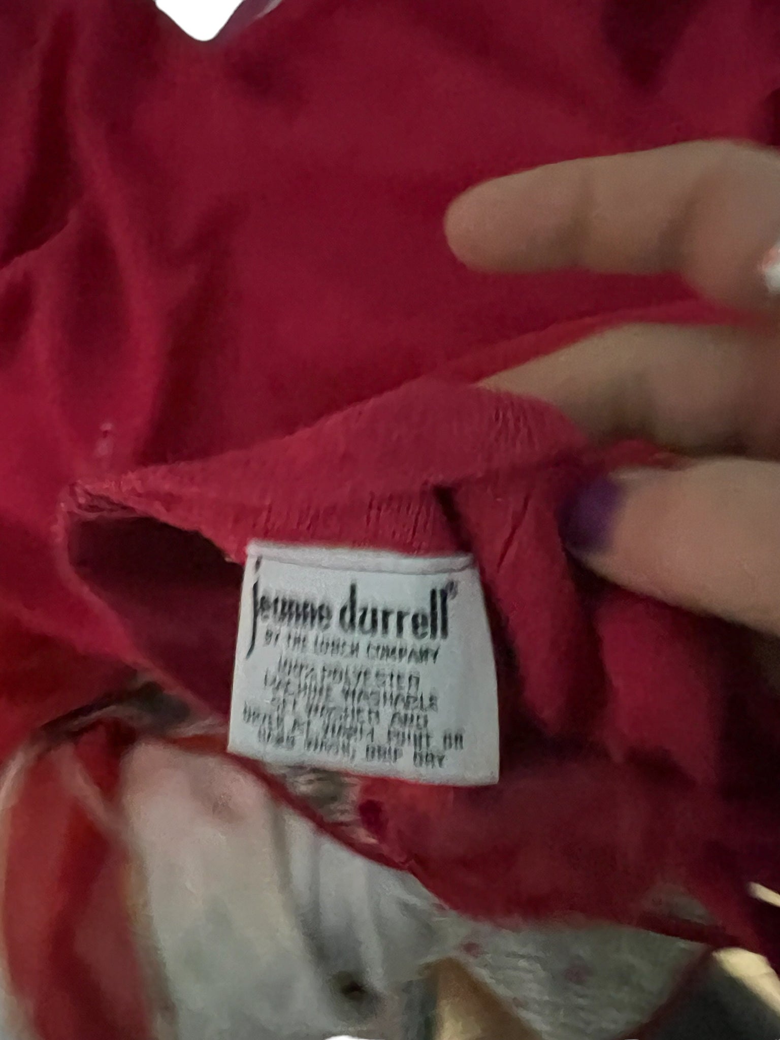 Vintage 70's pink terry cloth dress M Jeanne Durell