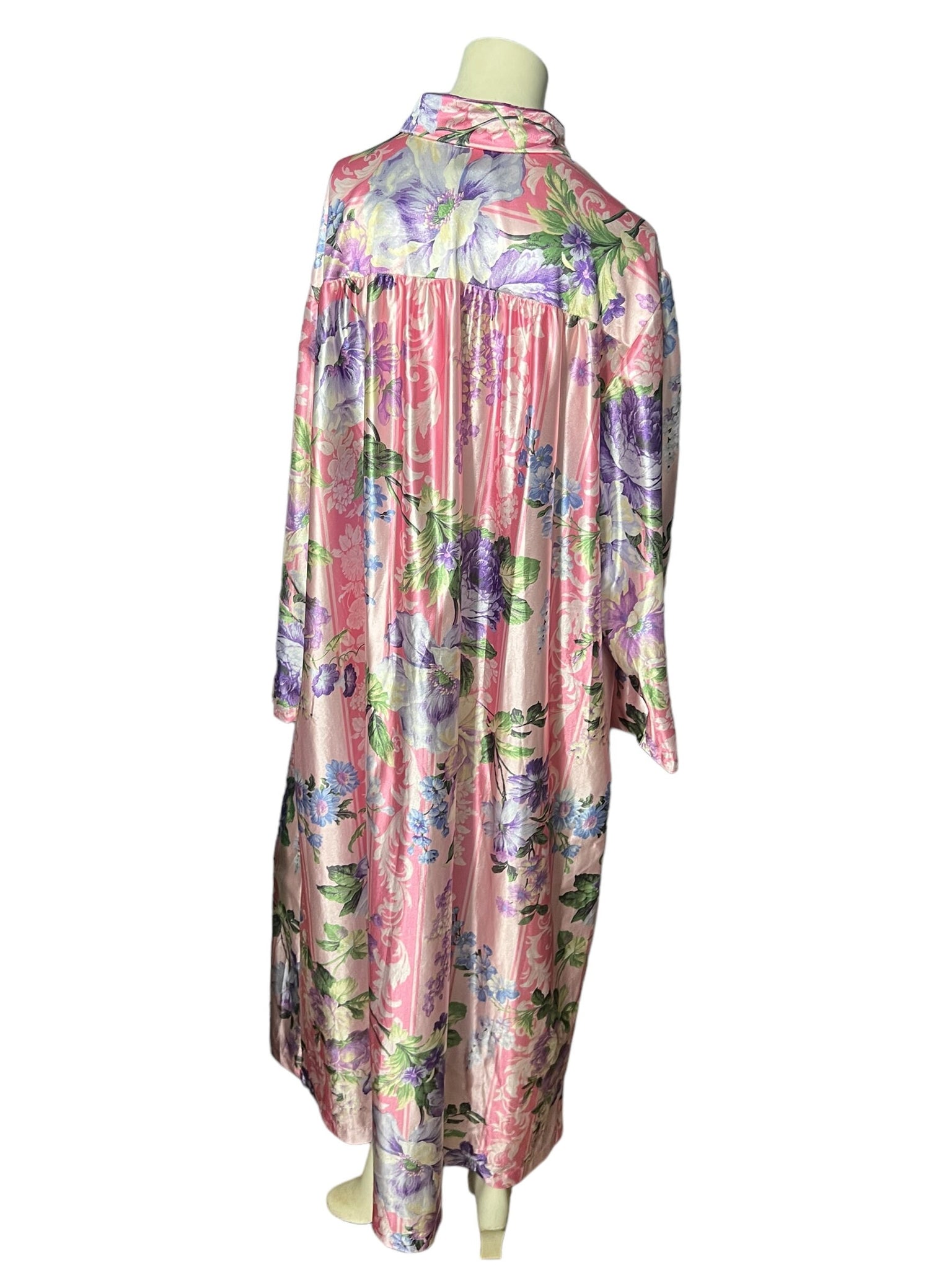 Vintage 80's floral robe 3x Anthony Richards