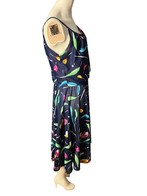 Vintage 70's It's a Leigh sun dress L XL