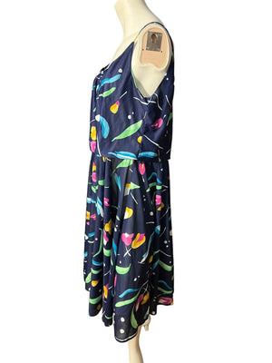 Vintage 70's It's a Leigh sun dress L XL