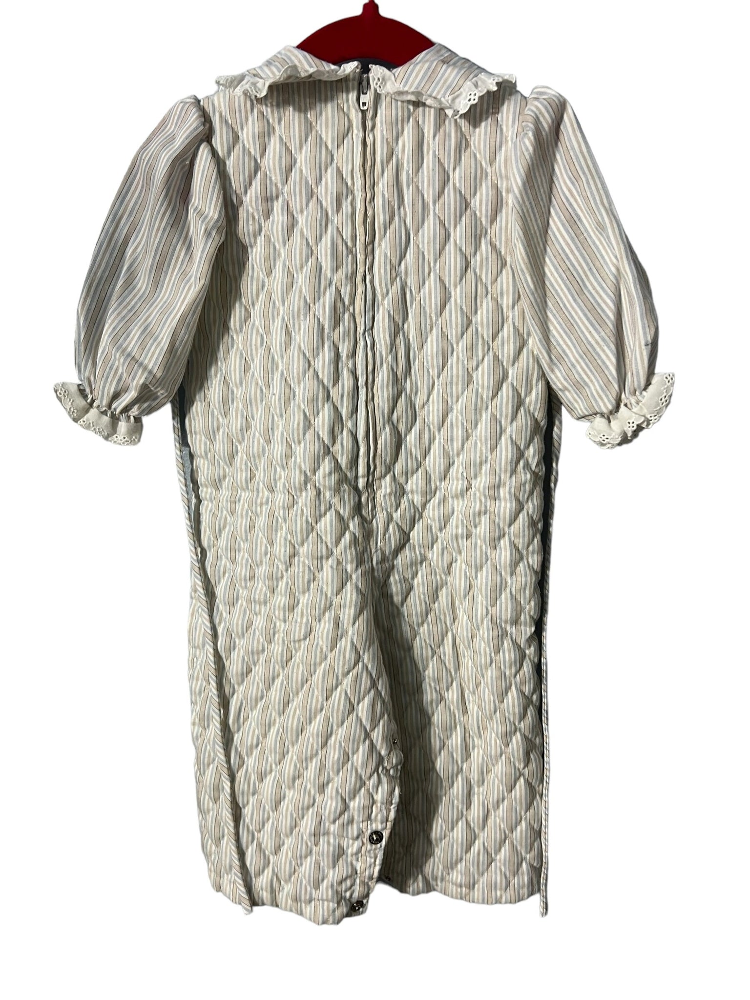 Vintage 70's quilted romper 9-12 month Beth Terrell
