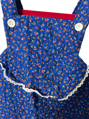 Vintage 70’s quilted kids overalls 3 T Donmoor