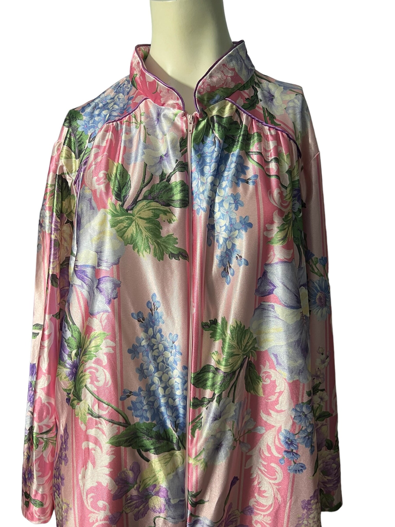 Vintage 80's floral robe 3x Anthony Richards