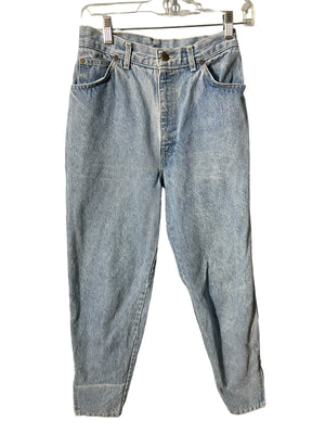 Vintage 80's high waist skinny jeans 8/9