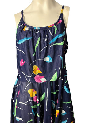 Vintage 70's It's a Leigh sun dress L XL