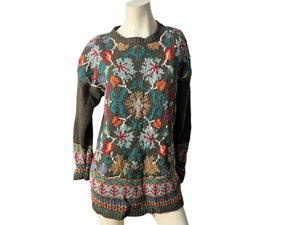 Vintage 80's oversize sweater M All Points