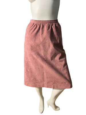 Vintage 70's velour skirt M 6