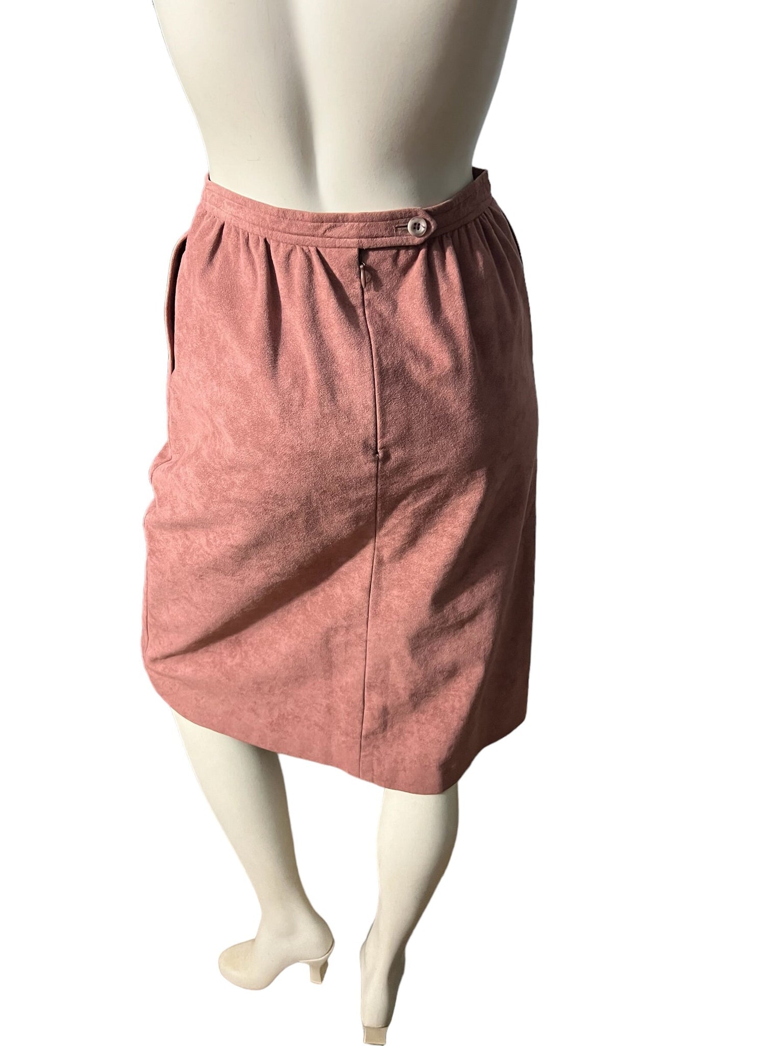 Vintage 70's velour skirt M 6