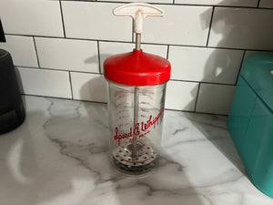 Vintage red Speed and whipper