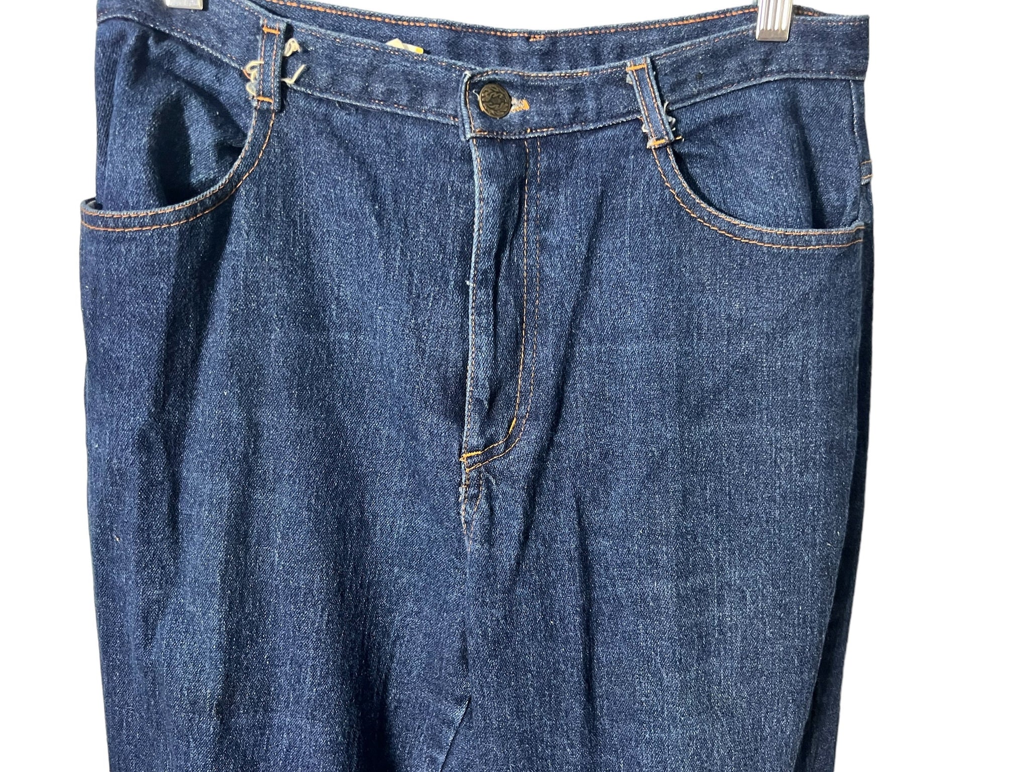 Vintage 80's bull blue jeans 14 30 x 28
