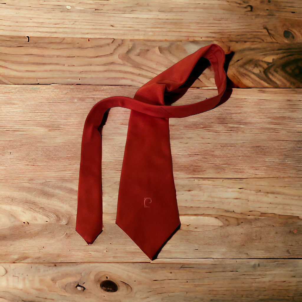 Vintage orange 70’s Pierre Cardin tie