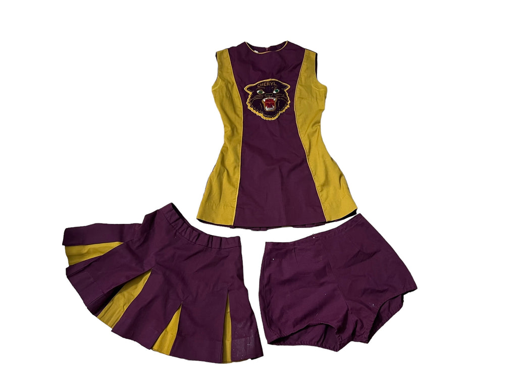 Vintage cheerleading costume S