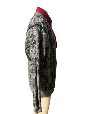 vintage men's cardigan sweater L Method