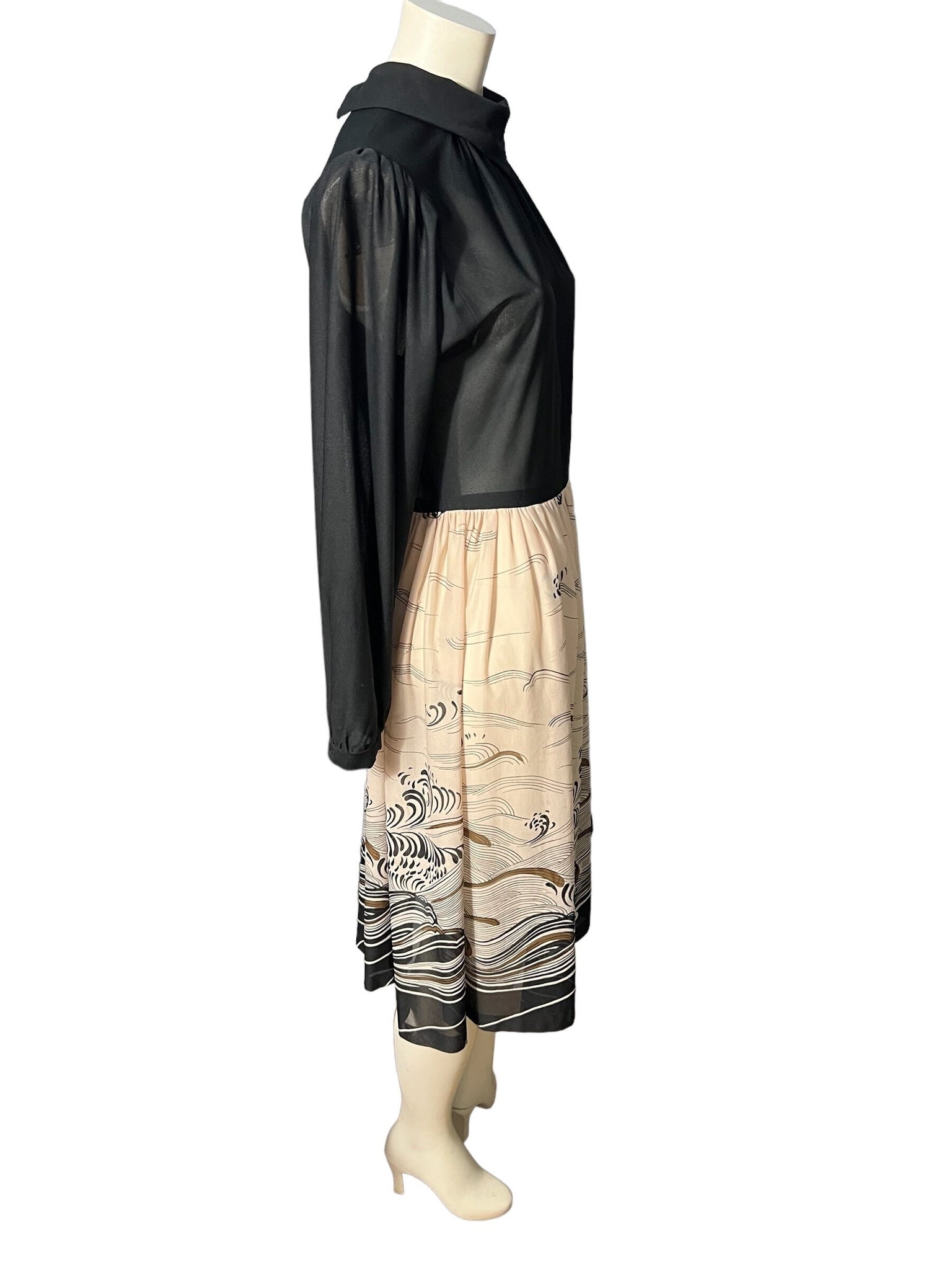 Vintage 70's dress M Herman Marcus