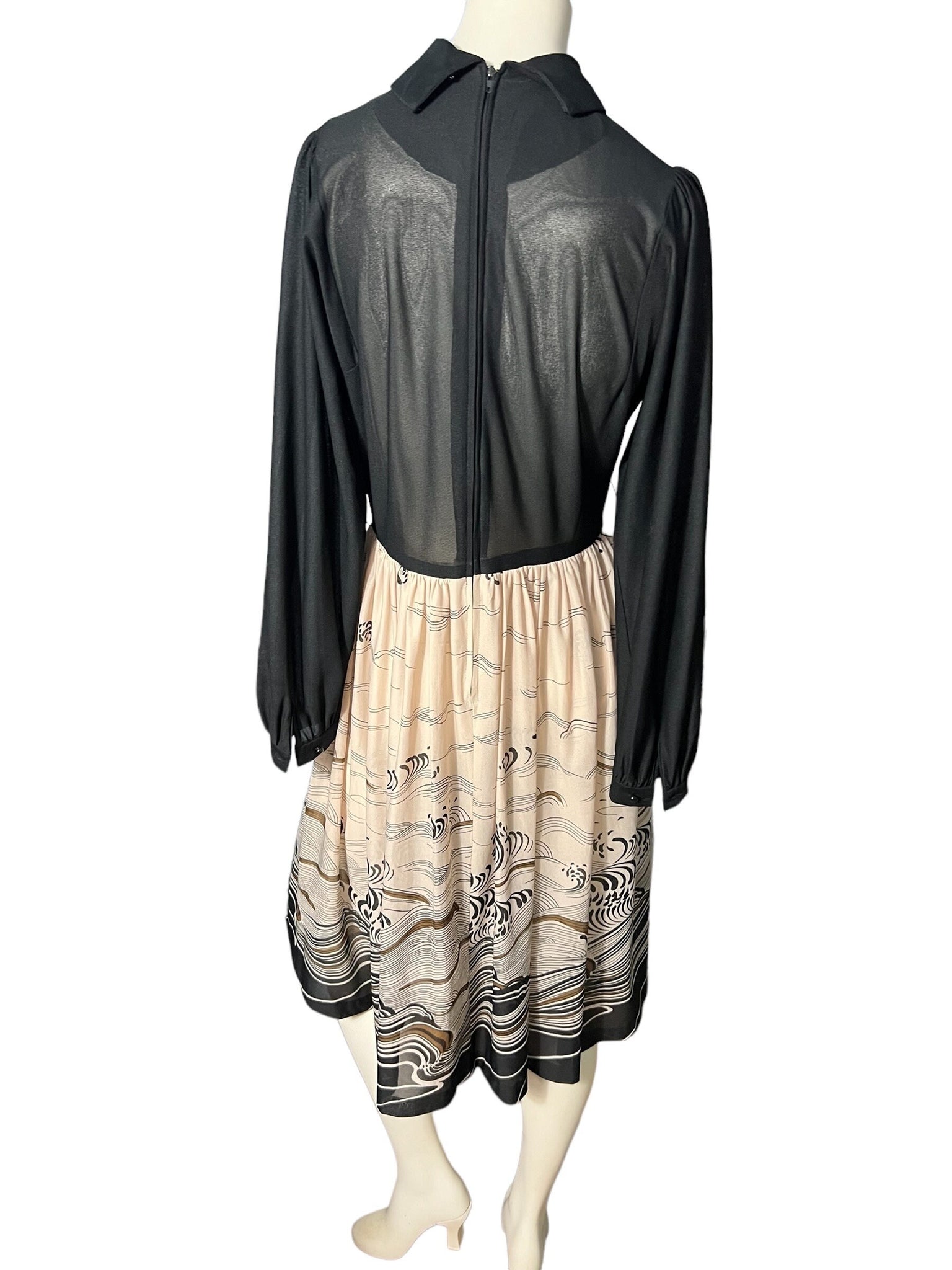Vintage 70's dress M Herman Marcus