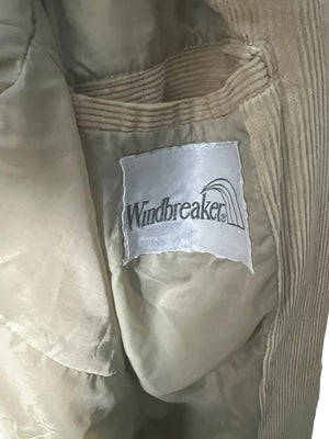 Vintage tan corduroy suit jacket 40 R