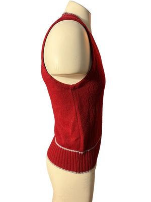 Vintage men’s sweater vest M Career Club