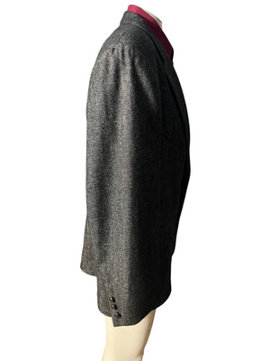 Vintage gray western suit jacket 48 R