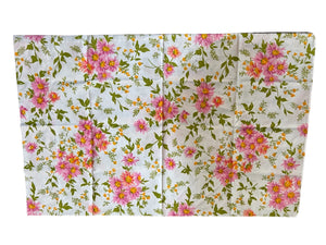 Vintage 70’s floral pillowcases